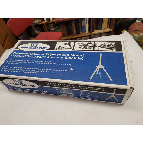 Winegard Satellite Antenna Tripod Base Mount With Plate Model TR2000 - Picture 8 of 9